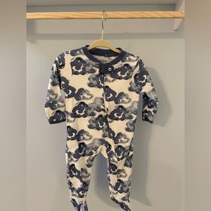 Berts bees baby cloud print